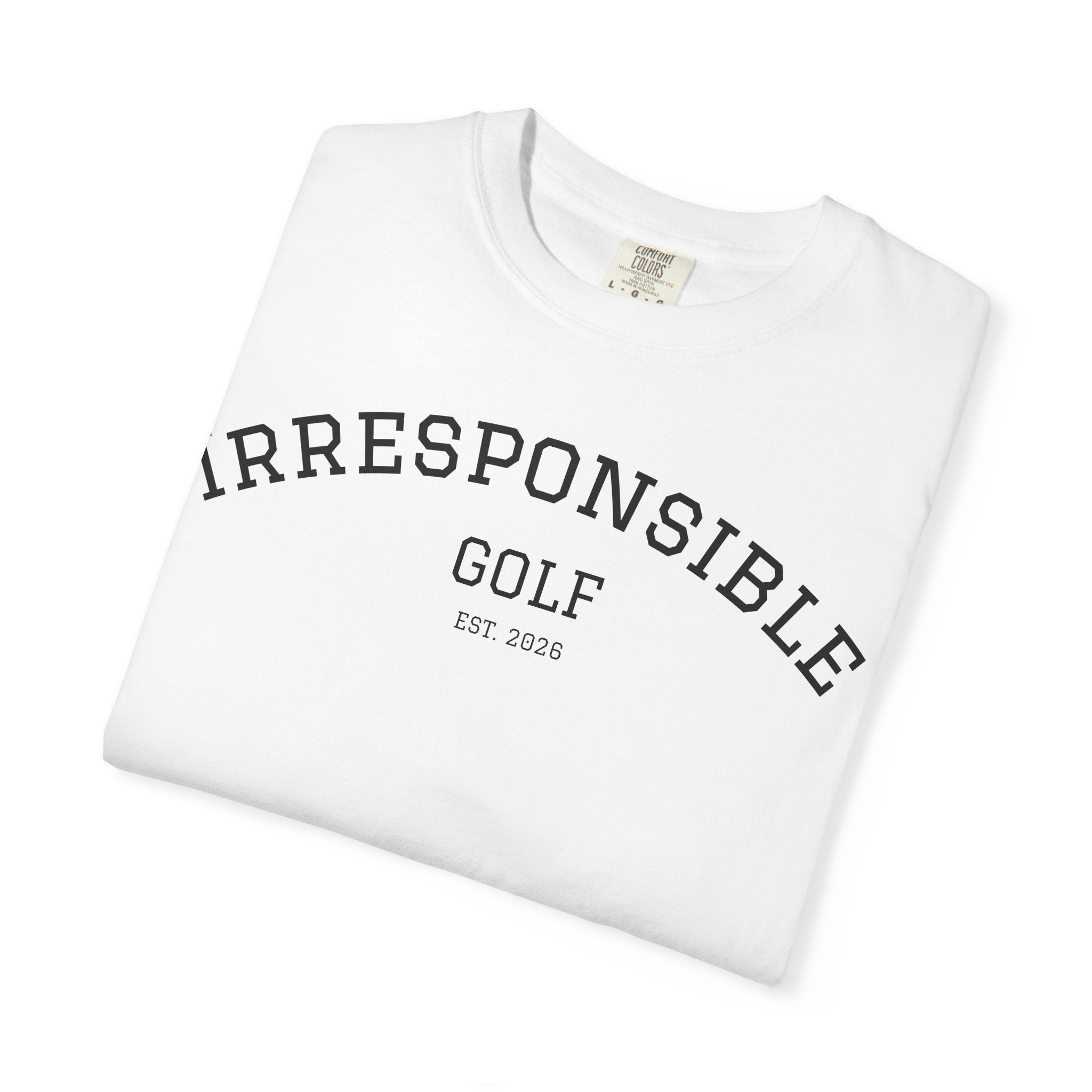 Irresponsible Golf Collegiate-Shirt