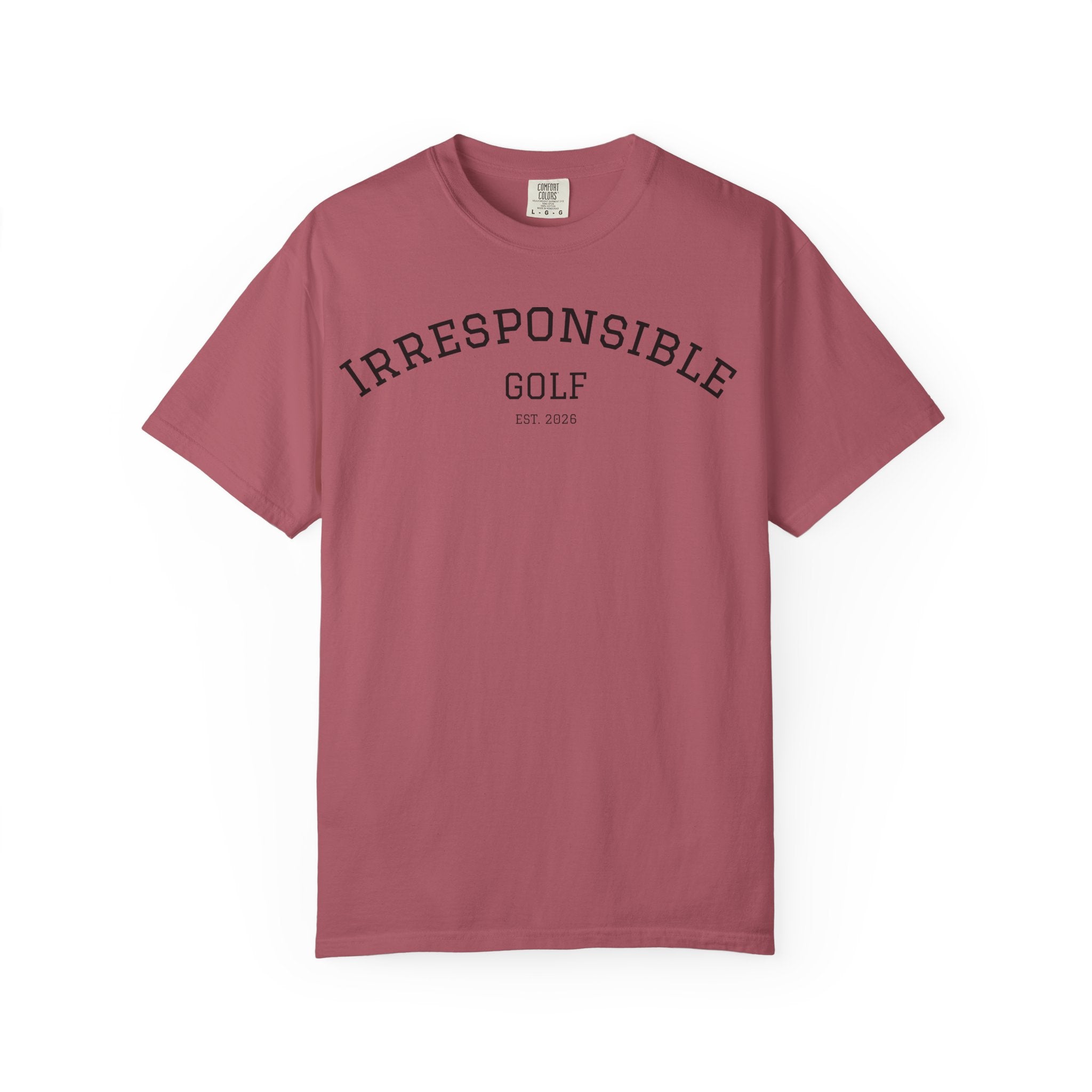 Irresponsible Golf Collegiate-Shirt