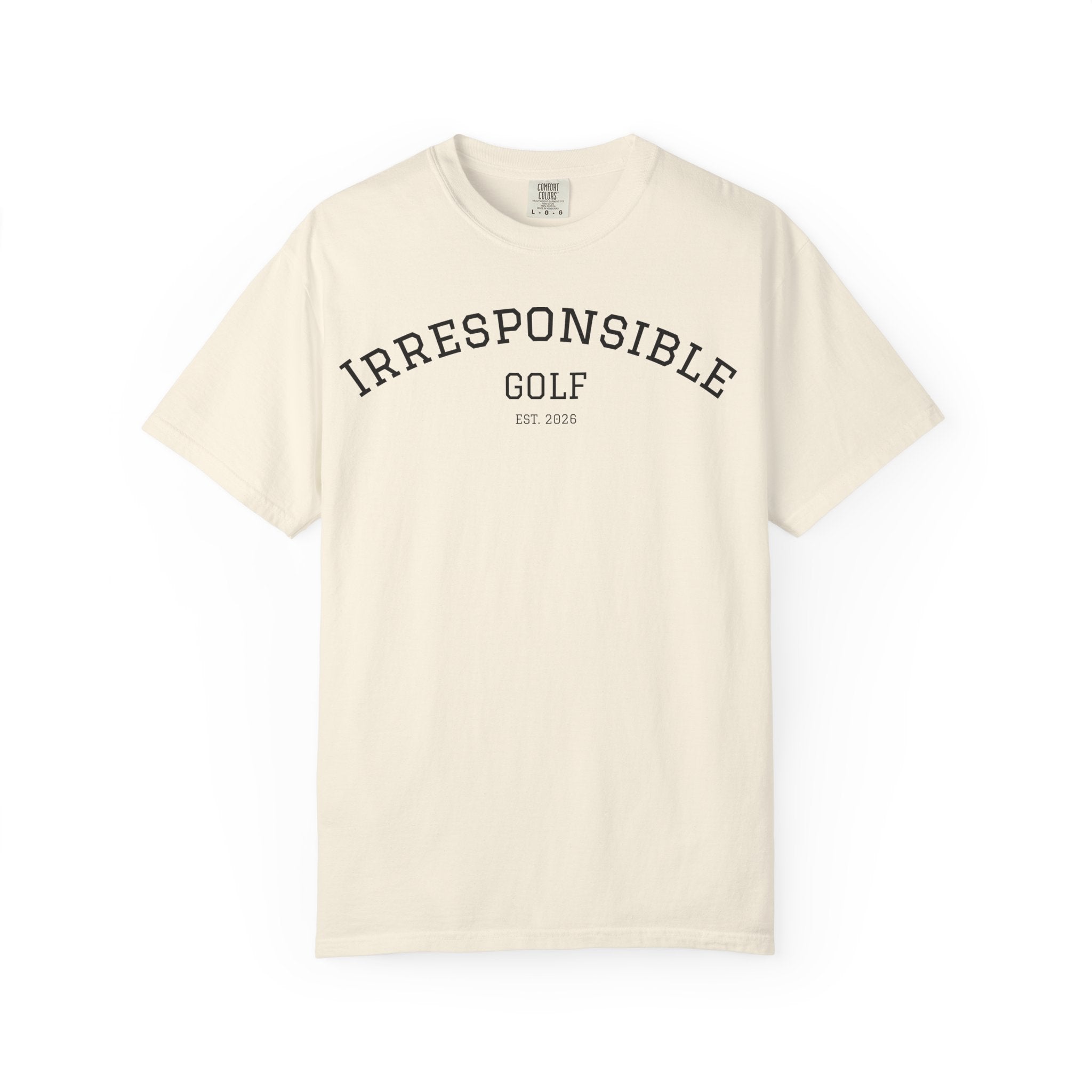Irresponsible Golf Collegiate-Shirt