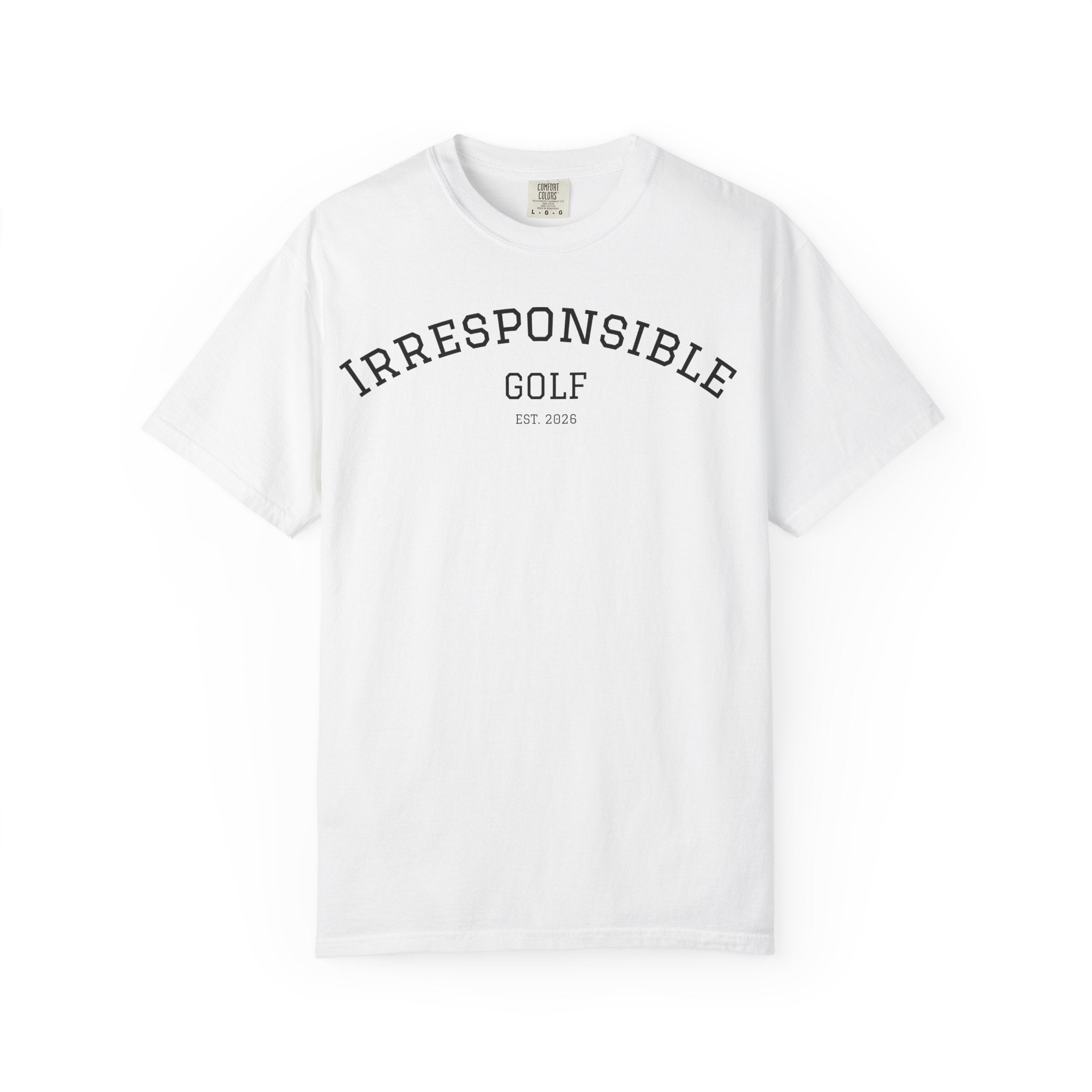 Irresponsible Golf Collegiate-Shirt