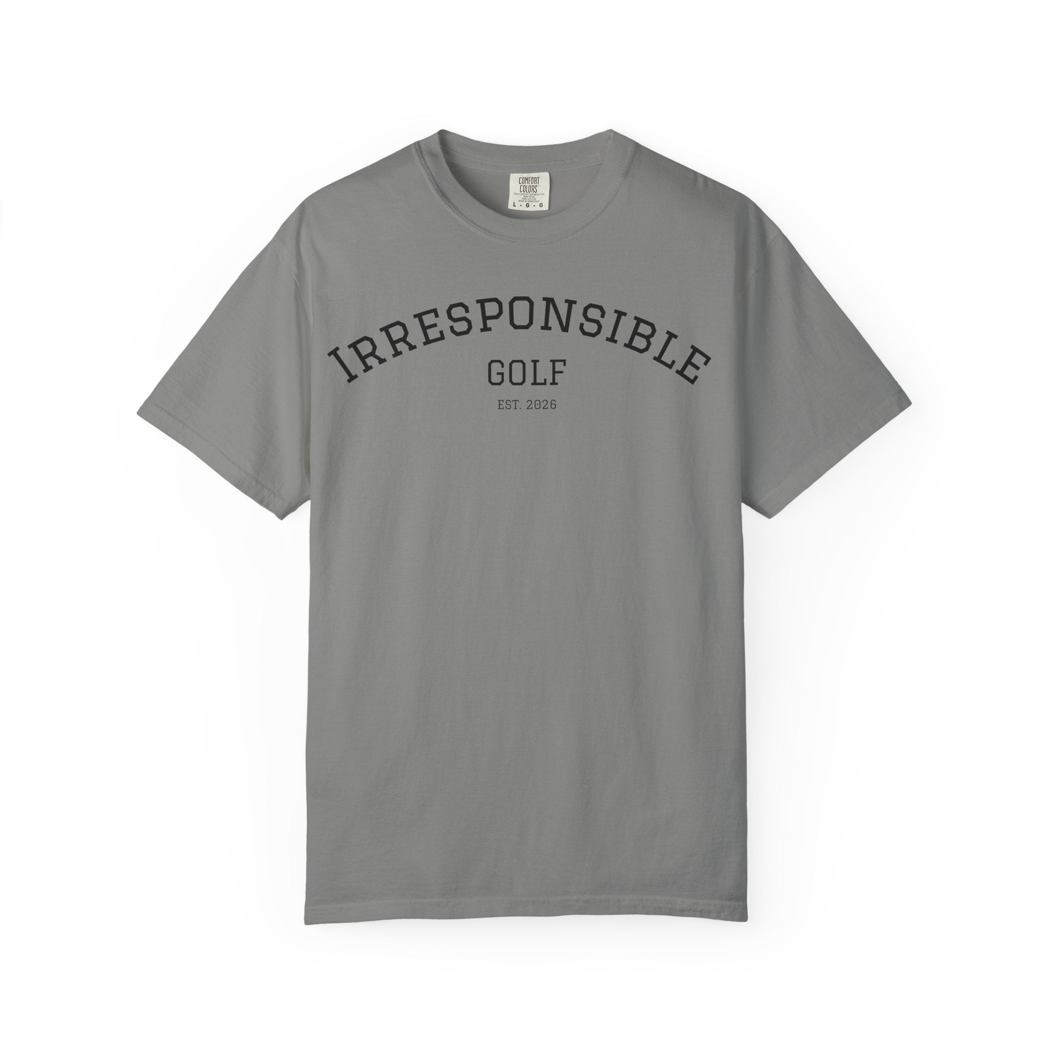 Irresponsible Golf Collegiate-Shirt