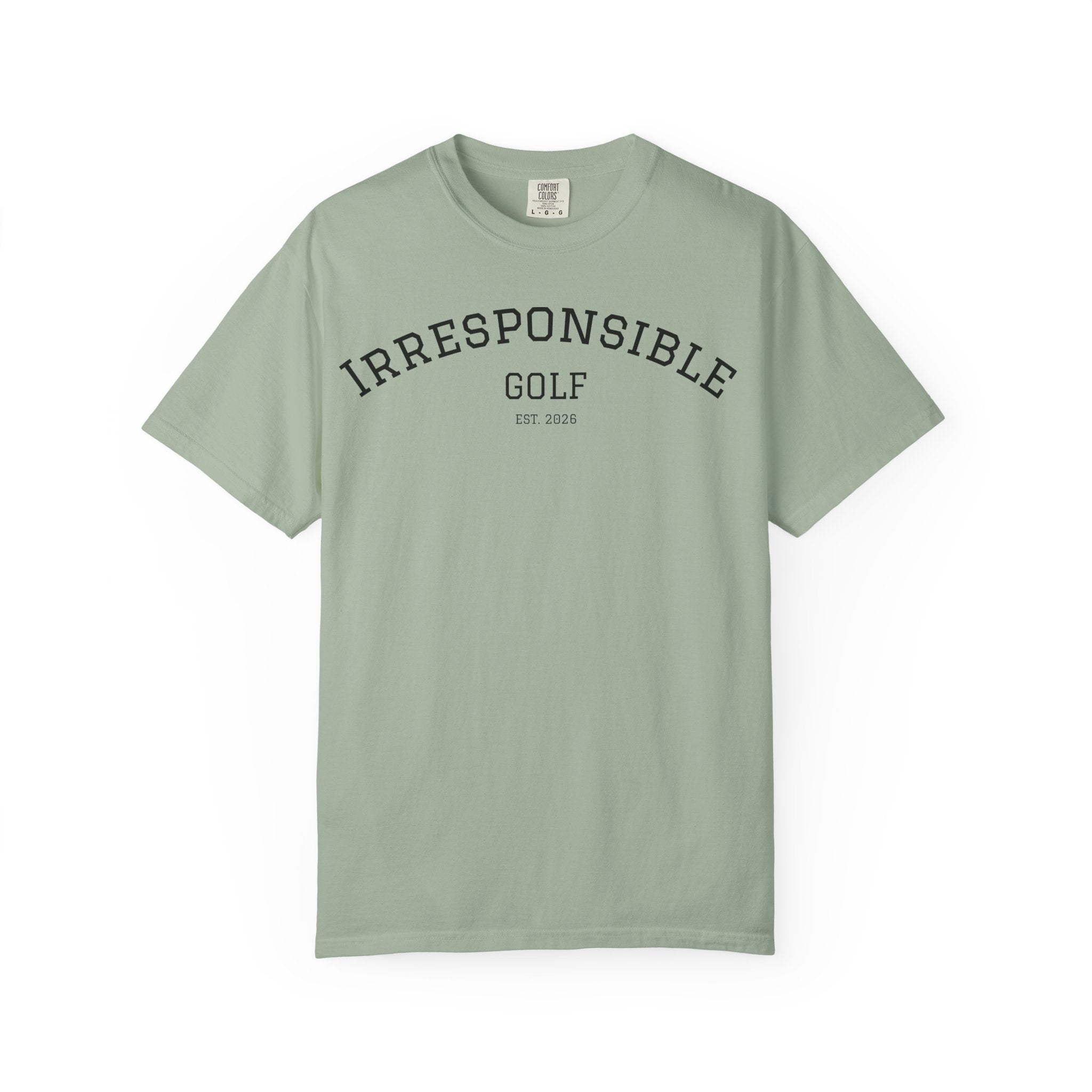 Irresponsible Golf Collegiate-Shirt